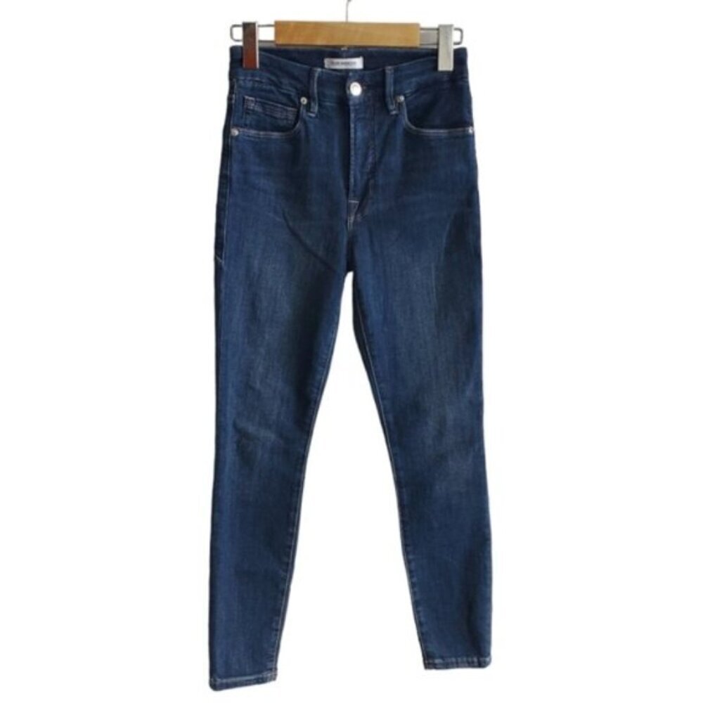 Good American Blue Good Legs Crop Jeans Size 25